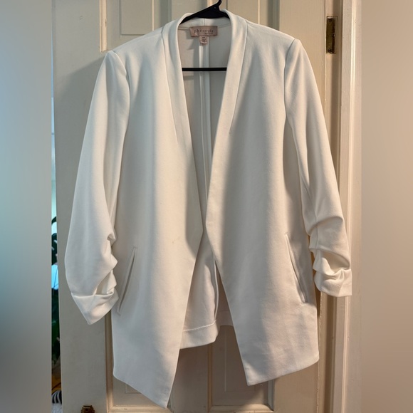 Philosophy Soft Off White Blazer Size S - Picture 1 of 11